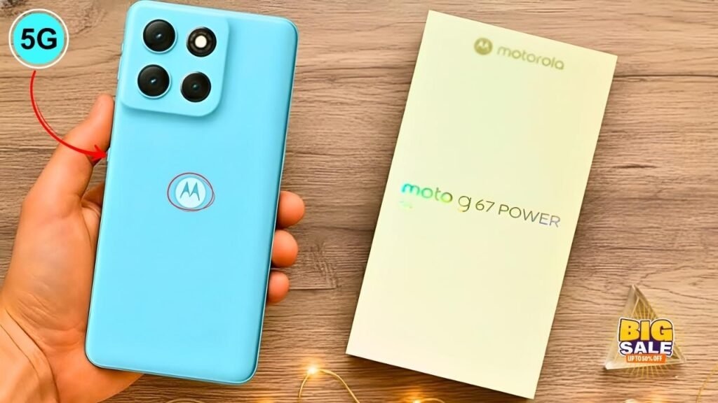 Motorola Moto G67 Power 5G – Massive Storage, Powerful Specs & First Sale Announced!