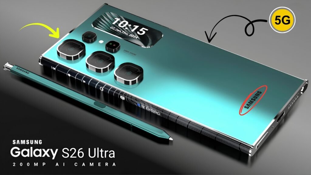 Samsung Galaxy S26 Ultra 5G – Snapdragon 8 Elite 2, 200MP Pro Camera & Flagship Powerhouse!