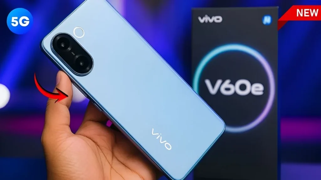 Vivo V60e 5G Set to Launch with 200MP Camera & 6,500mAh Battery — Surprising Price Tag